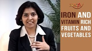 Importance of Iron Rich Fruit and Vegetable