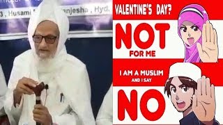 Valentines Day Is Haram For Muslims Says Moulana Nayeem Udden Usami .