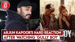 Arjun Kapoor's HARD Reaction After Watching Ranveer Singh's 'Gully Boy'