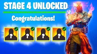 how to unlock stage 4 prisoner skin in fortnite snowfall skin stage 4 key found - fortnite fire king stage 4 location