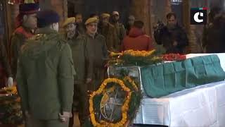Wreath laying ceremony of 5 Army jawans performed at Srinagar