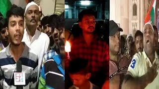 Pulwama Attack Ke Baad Hyderabad Mein Gham Ka Mahool | Candle March | @ SACH NEWS |