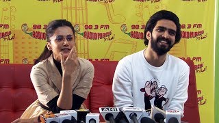 Tapsee Pannu & Singer Amaal Malik At Song Launch Of Film Badla