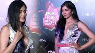 Beautiful Adah Sharma At Nykaa Femina Beauty Awards 2019