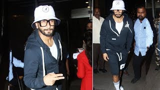 Gully Boy Ranveer Singh Spotted At MUMBAI Airport