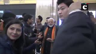 PM Modi meets Indian diaspora in Seoul