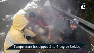 Heavy snowfall affects normal life in HP’s Kufri