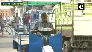 This 60-year-old Gujarat man, a Divyang, is known for making bikes out of waste