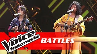 Inggrid vs Jaqlien "Zona Nyaman" | Battles | The Voice Indonesia GTV 2018