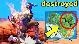 Watch Snowfall Skin Destroyed The Map Fortnite Season 8 Video - download file