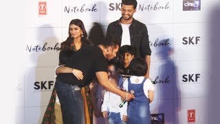 Salman Khans Love For Kids Will Melt Your Heart | Notebook Trailer Launch
