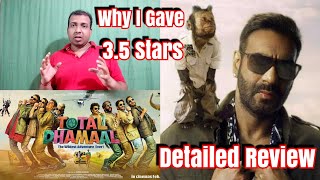 Total Dhamaal Detailed Review l Why I Gave 3.5 Stars