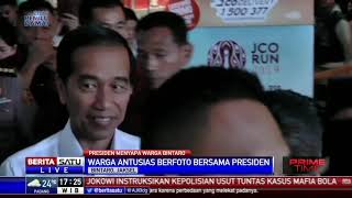Ketika Jokowi Mengunjungi Pasar Modern Bintaro
