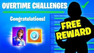 Search Chests or Ammo Boxes at a Racetrack or a Dance Club Overtime Challenges Fortnite Free Rewards