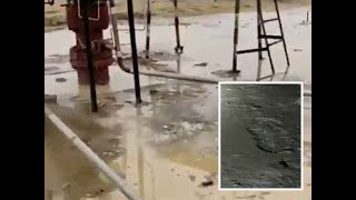 Rajasthan- Leakage from Oil India’s gas well in Jaisalmer