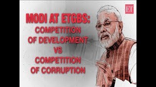 PM Modi at ETGBS 2019- This govt has competition of development