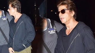 King Shahrukh Khan Spotted At Mumbai Airport