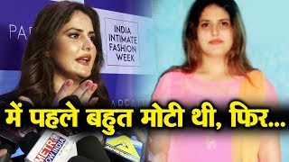 I Was Very FAT As A Teenager Says Zarine Khan At Plus Size Fashion Show