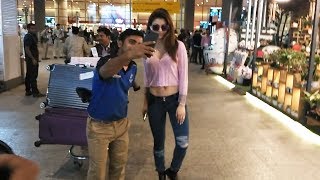 Gorgeous Urvashi Rautela Spotted At Airport