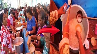 Unique Tradition From Siridão Of Serving Canji (पेज) To Devotees Called पेजेचे फेस्त (Pejechem Fest)