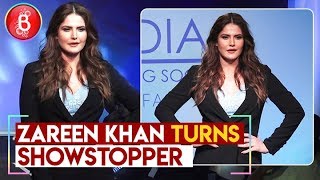 Zareen Khan Turns Showstopper For Plus-Sized Women Walking The Ramp In Lingerie