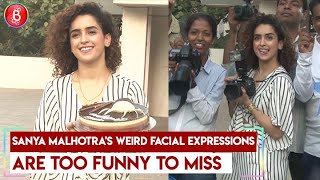 Sanya Malhotras WEIRD Facial Expressions Are Too Funny To Miss