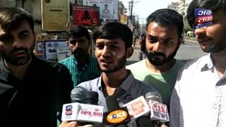 Indian Army attack on terrorist - Rajkot NSUI Group Celebrate this moment by fireworks