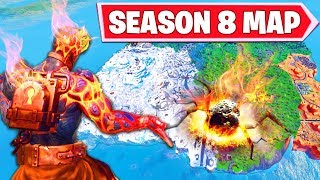 SEASON 8 NEW MAP LOCATION Revealed by SNOWFALL SKIN - PRISONER SKIN Related TO PIRATES in Fortnite