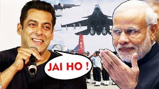 Salman Khan Salutes Indian Air Force For Big Acheivement