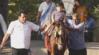 Taimur Ali Khan Having Horse Ride In Mumbai - Watch Video