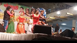 Khesari Lal Yadav और Mukesh Michael का जबरदस्त डांस - सईया आज़ाद बरबाद करके छोड़ी