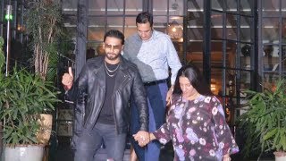 Ranveer Singh Spotted With His Parents At Soho House Juhu