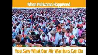 After Uri and Pulwama attacks, our brave soldiers displayed their valour : PM Modi