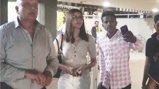 Singham Actress Kajal Aggarwal Spotted At Airport