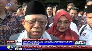 99 Ulama di Tangerang Deklarasi Dukung Jokowi-Ma'ruf