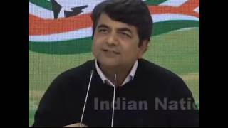 PM Questioning Air Strikes, not Opposition- AICC Press Briefing by RPN Singh