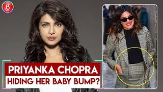Priyanka Chopra Tries To HIDE Her Baby Bump At Brother's Roka Ceremony