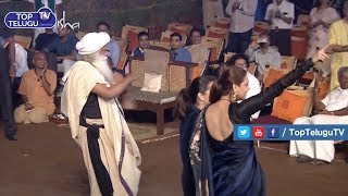 Kajal Agarwal Dace With Sadhguru | Maha Shiva Ratri 2019 | Top Telugu TV