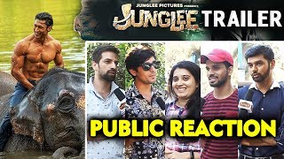 Junglee Trailer | PUBLIC REACTION | Vidyut Jammwal Pooja Sawant & Asha Bhat