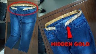 Gold Paste Hidden In Custom-Tailored Jeans Worth 18 Lakhs Seized By Customs At Goa Airport