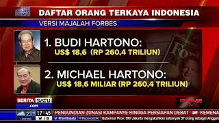 Daftar Orang Terkaya di Indonesia Versi Forbes