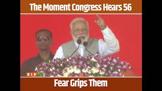 The number 56 gives Congress sleepless nights: PM Modi, Karnataka
