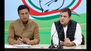Congress President Rahul Gandhi addresses media on Rafale Scam | HD