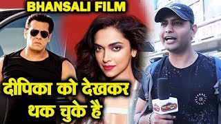Deepika Padukone Opposite Salman Khan In Bhansali's Film? | Salman Fan Anil Shah Reaction