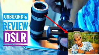 Mobile Telescope lens_Unboxing & Review _8X Optical Zoom // DSLR Like Performance ft.????ruhul360