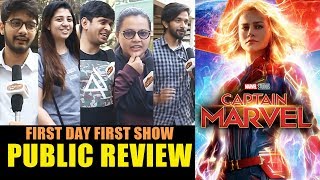 Captain Marvel PUBLIC REVIEW |  First Day First Show | Brie Larson |  India