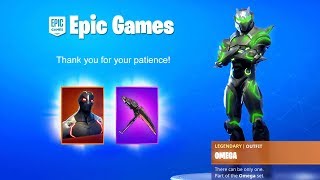 OMEGA CHALLENGES Return (Max Omega Skin) in Fortnite - How to Unlock Omega Lights Coming Back