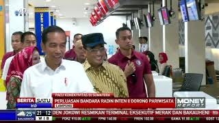 Jokowi Minta Penerbangan Internasional Masuk Bandara Raden Inten II