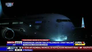 Setelah Lampung, Presiden Jokowi Bertolak ke Palembang