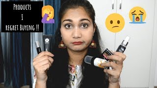 Products I Regret Buying 2019 India | Nidhi Katiyar